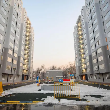 Как Дома- Уютная Двухкомнатная Квартира В Жк Атлант Apartment Almaty Exterior photo